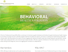 Tablet Screenshot of oconnorpg.com